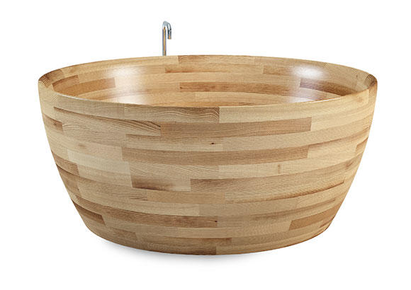 Image of Munai wooden bathtub