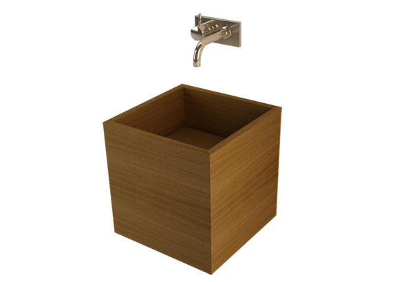 Image of Pocco wooden washbasin