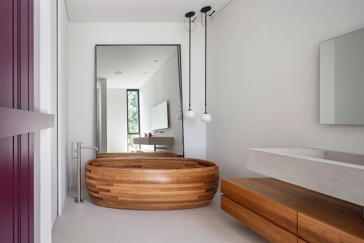 Image no. 2 of Wooden bathtub Madra in Oak  - Apartment in Israel