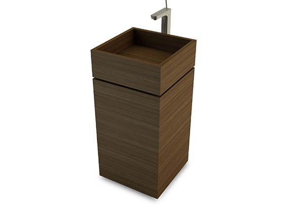 Image of Mabio Wooden washbasin